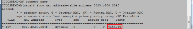 sh mac address